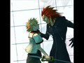 Roxas and Axel {You touched my Tralala}