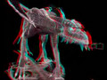 Dragon in 3D, (Use Red/Blue 3D Glasses)