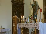 Father Wacław Basiak celebrates Holy Mass