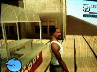 Grand Theft Auto San Andreas Eating Imaginary Food
