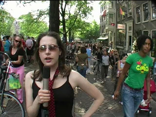 Lesbian visits Amsterdam Gay Pride: Part 2