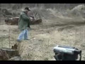 Idiot Video of a Stupid Guy and a Gun