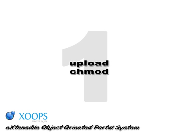 [1/14] XOOPS Tutorial - Upload, CHMOD