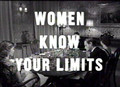 Women, know your limits !