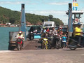 songkhla lake ferry unloading