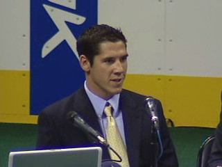 Jordan Hall interviewed at the 2007 NLL Entry Draft