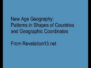 New Age Geography, and Patterns of Geographic Coordinates