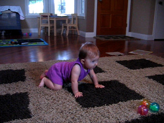 08/14/06 Brylie's crawling!