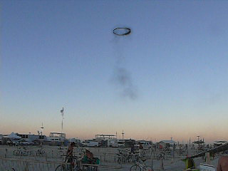 Burningman Smoke ring