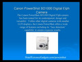 Canon PowerShot SD1000 Digital Elph Camera