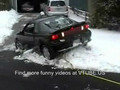 Guy gets car towed and ends up having his bumper ripped off