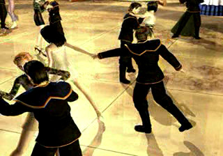 Final Fantasy VIII Squall dances with Rinoa