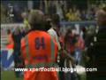 Angry Football Player Hit Cameraman