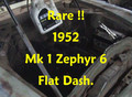 Mk I Zephyr Flat Dash