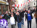 MVI_0896 British soccer fans in Taksim 2008.AVI
