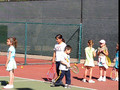 Noah tennis lesson swing
