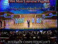 Miss Universe 1984- Interview Competition 1 of 3