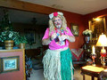 Blogging Bertha does the hula!
