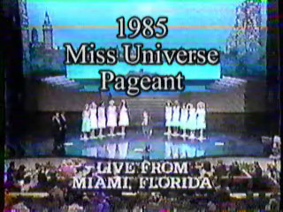 Miss Universe 1985- Interview Competition 1 of 2