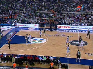 Panathinaikos-CSKA Moscow 2007 Euroleague Final First Half