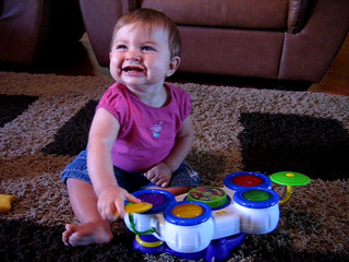 Brylie loves music!