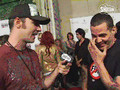 Heart to heart chat with Steve-O at Maxim Hot 100 Party