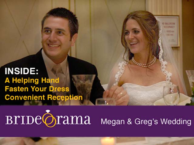  Megan and Greg ? No kiss at the altar?