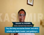 Locals accuse Pakistan army of illegal encroachment in Pakistan occupied Kashmir