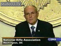 RUDY GIULIANI'S WIFE CALLS IN THE MIDDLE OF A SPEECH