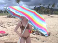 Beach Umbrella Blooper