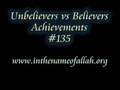 135 Unbelievers vs Believers Achievements