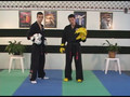 How To Sport Karate – “Roundhouse Kick Block – Back-knuckle Reverse Punch Counter”