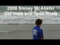 Open & Old Mal surfing finals of 2008 Snowy McAlister comp 