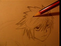 Drawing "L" from "Death Note" Pt 02