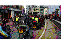 Motorbike Invasion at Poole Quay