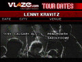 Lenny Kravitz Tour Dates Oct Nov