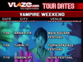 Vampire Weekend July Tour Dates