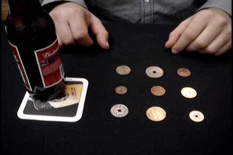 Hustler Trick - the nine coins