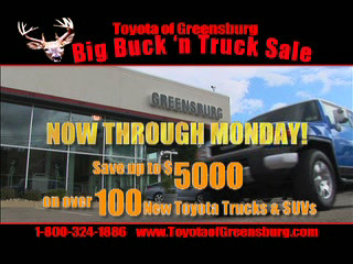 Toyota of Greensburg - Big Buck n Truck