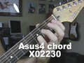 Free Guitar Chords Asus4