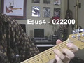 Guitar  Chord  esus4  Videos 