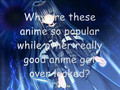 A Question To All Anime Fans