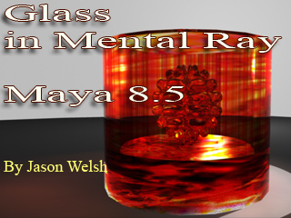 Rendering Glass in Mental Ray Maya