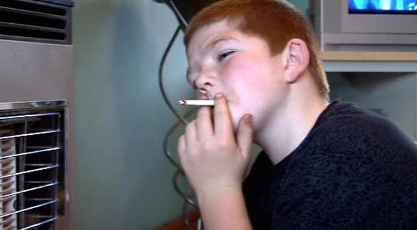 Child Chain Smoker