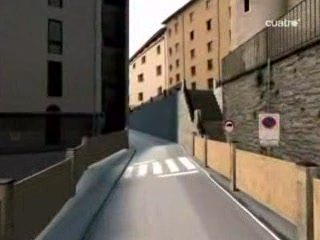 www.SanFerminTV.com Vista en 3D del Encierro de Pamplona Virtual