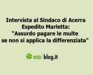 Ecoblog.it- Intervista esclusiva a Espedito Marletta