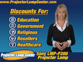 Sony LMP-P200 Projector Lamp