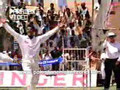 Waqar Younis Traps Jayasuria LBW - Singer-Akai Cup FINAL @ Sharjah 1997