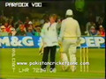 Waqar Younis Traps Chris Lewis with an Inswinging Yorker LBW