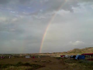 Rainbow - NoWhere Camp - Monegros Desert SPAIN